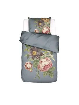 ESSENZA | Satin Bettwäsche 70x90cm / 140x220cm MADIA Global Grey | 